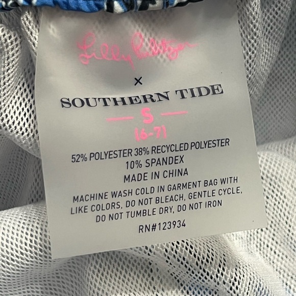 Southern Tide x Lilly Pulitzer Youth Swim Trunk - Picture 5 of 5